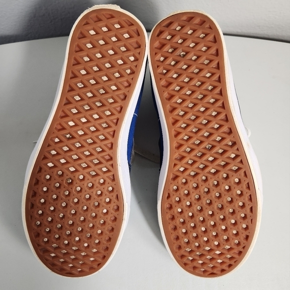 VANS SK8-Hi Comfycush Tri Tone Navy, Blue, Red Skate Shoes-Mens 7/Wms 8.5 - Picture 7 of 12